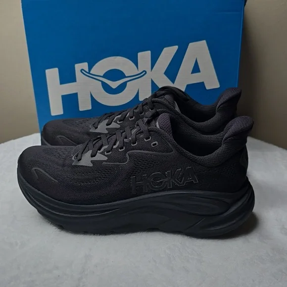 NIB Mens Clifton 10 Black/Black Sz 9D - Picture 5 of 8